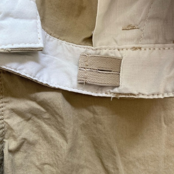 Boys khaki school uniform shoets Cat &Jack Size 18 - Picture 3 of 4